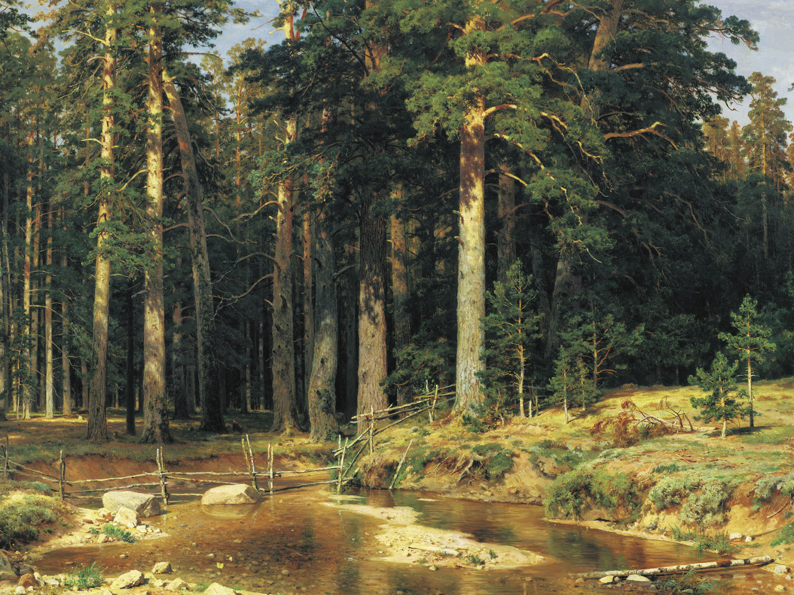 В путеводителях можно прочитать о необыкновенной красоте его лесов