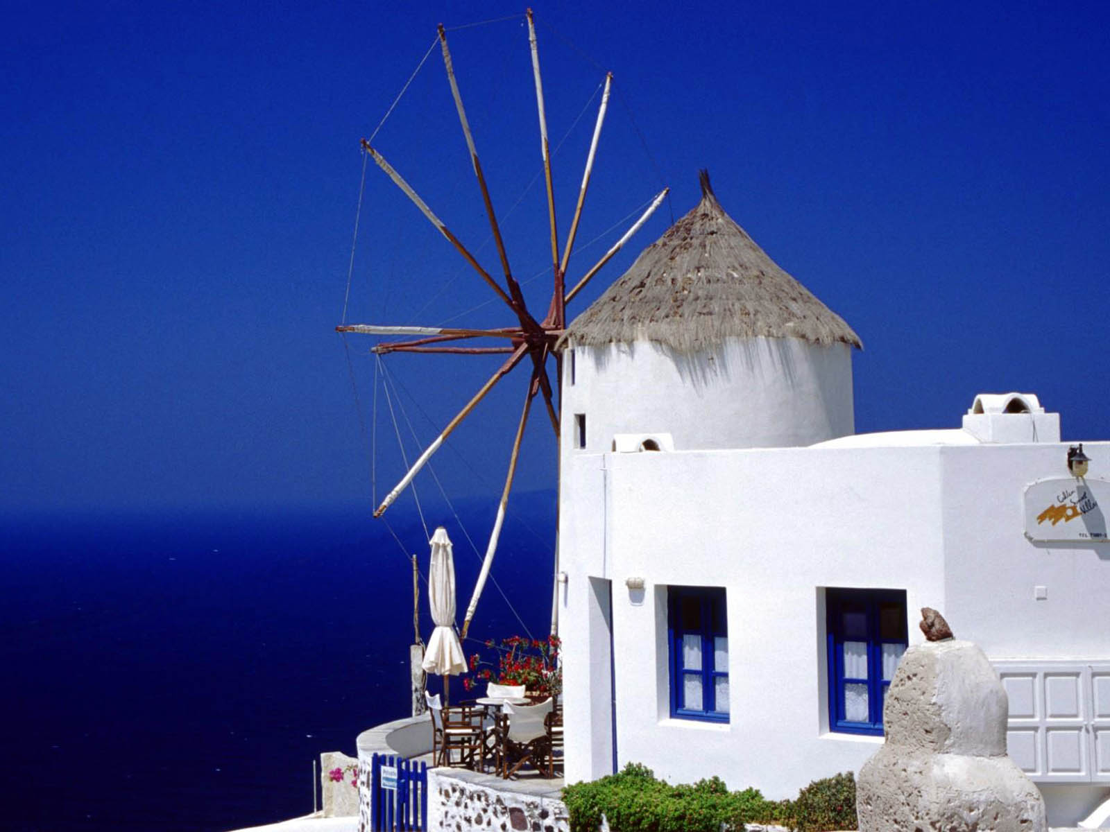 Греция остров мельница скачать