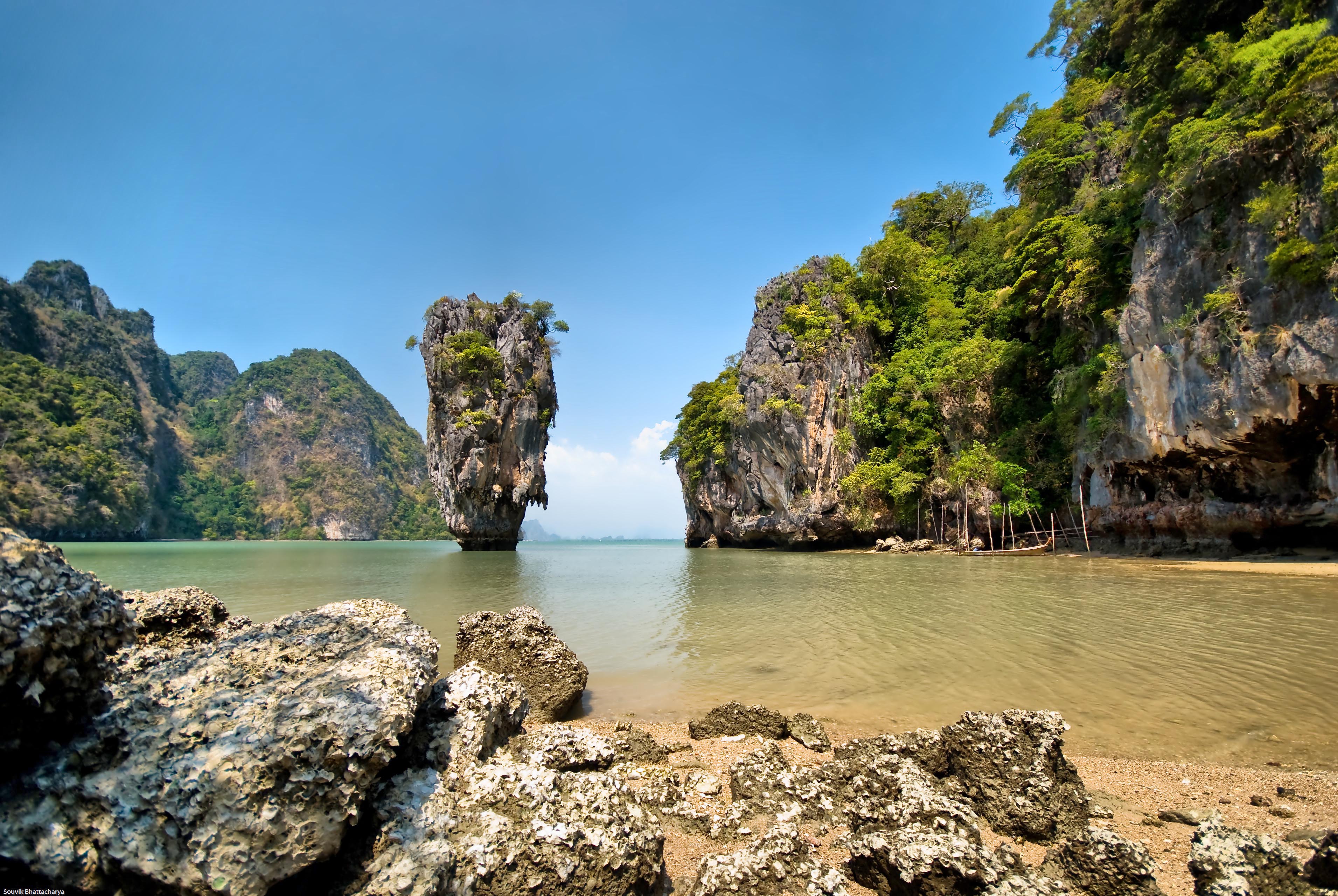 Phang-Nga Bay, Phuket, Thailand без смс