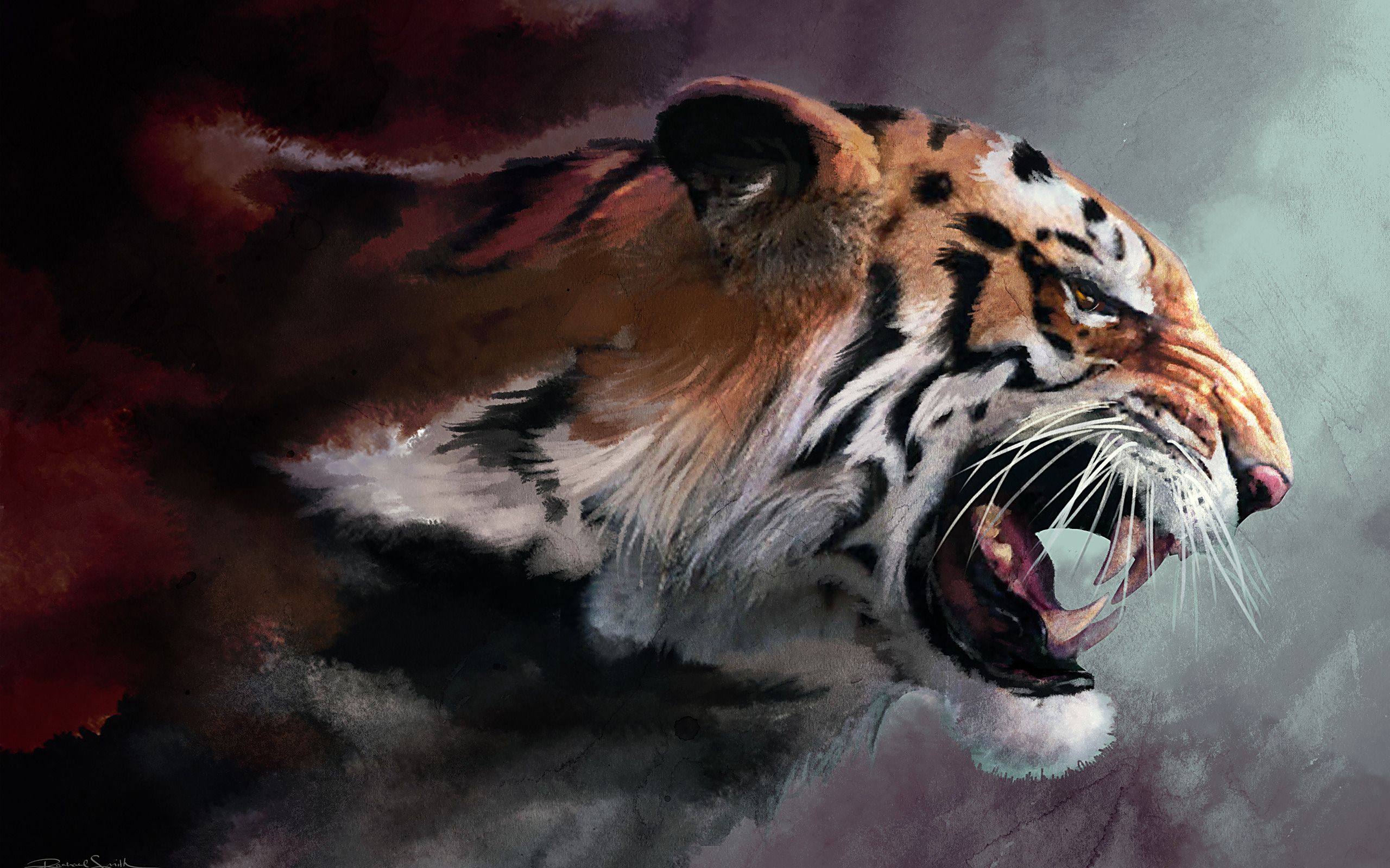 Крутые картинки на телефон. Тигр в ярости. Злой тигр. Тигр обои. Тигр арт.