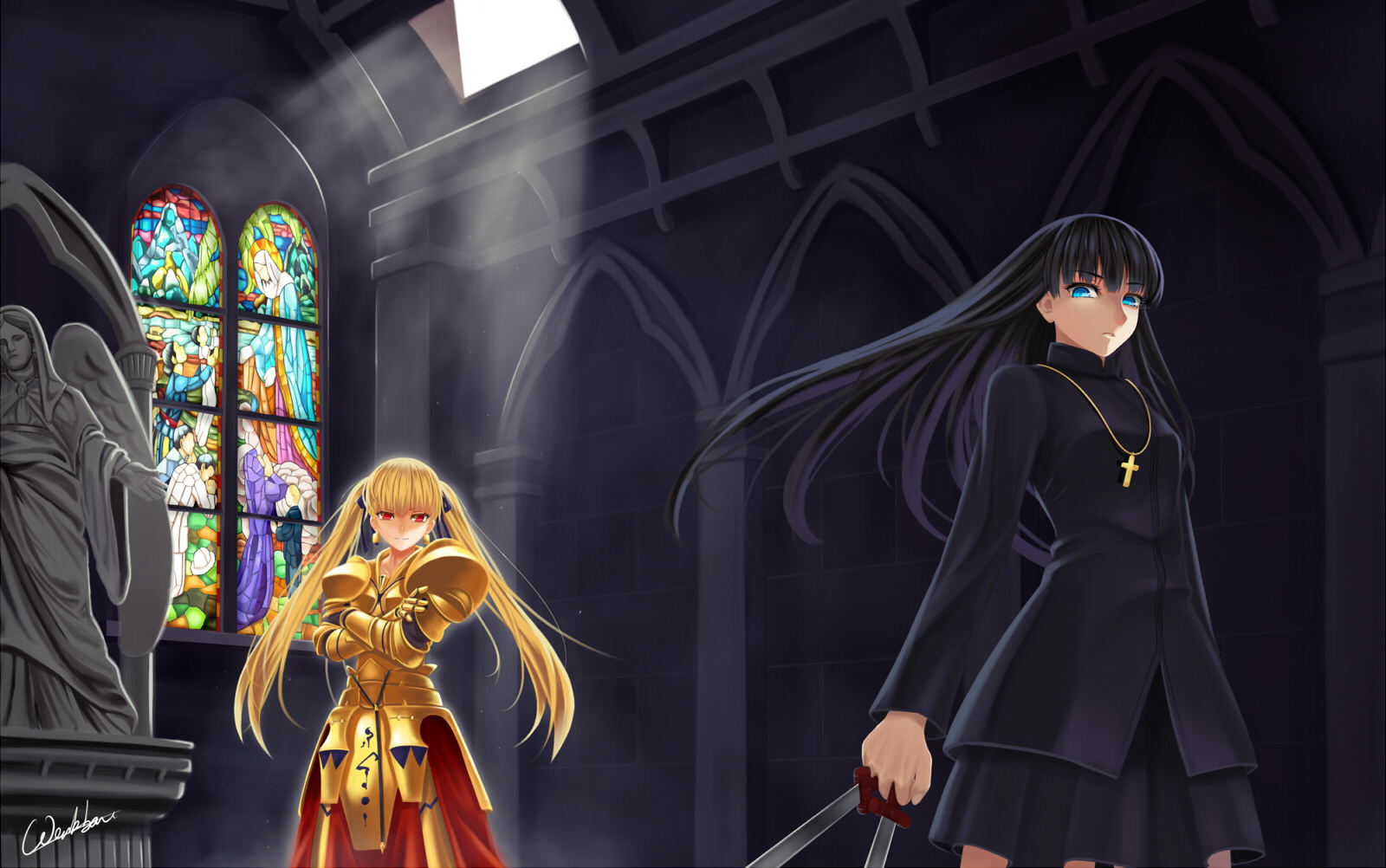 Fate храм Рюдо