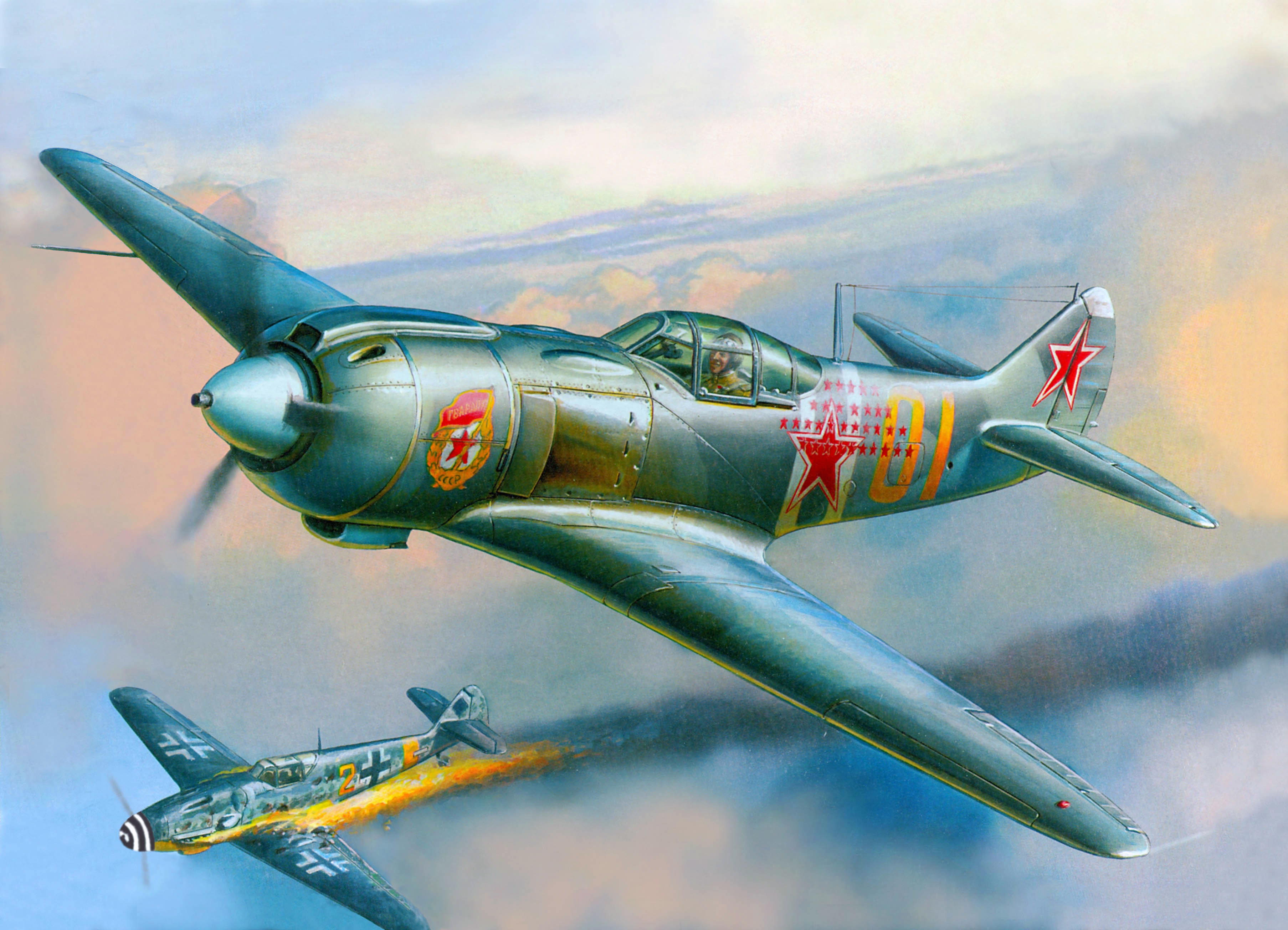 Советский самолет рисунок