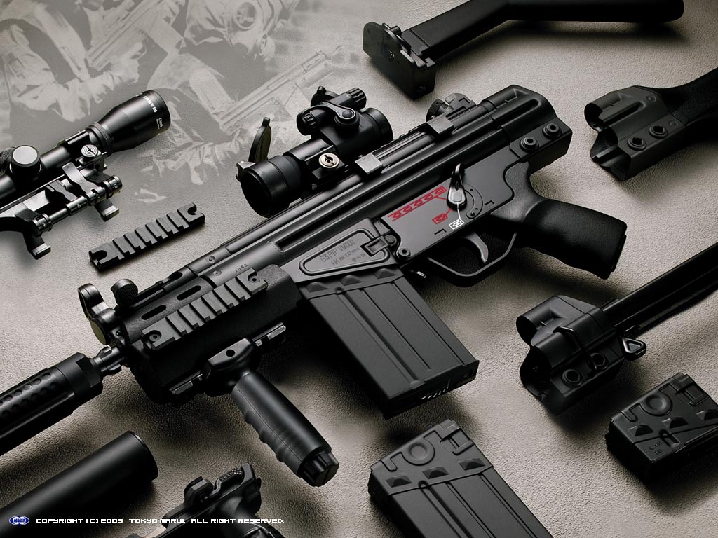 Фотография Пистолет-пулемёт автоматом военные автомат Автоматы Армия