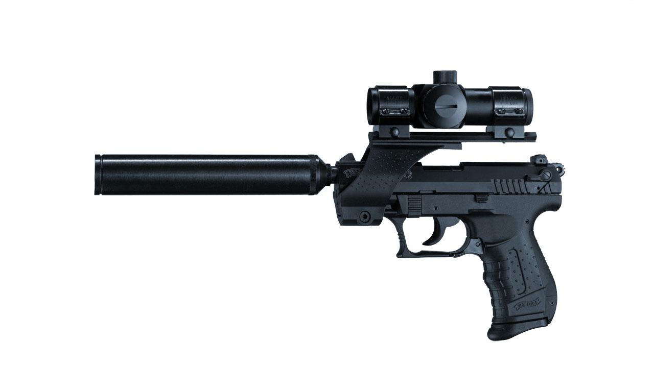 Пистолеты Walther P22 Глушитель (оружейный) Армия фото военные, пистолет, п...