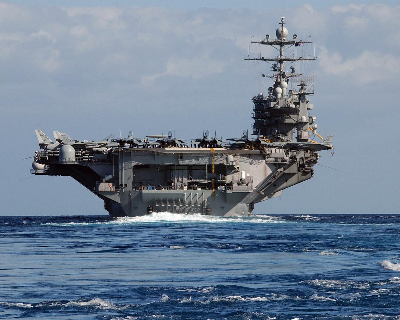 Фото Авианосец корабль Армия Корабли военные