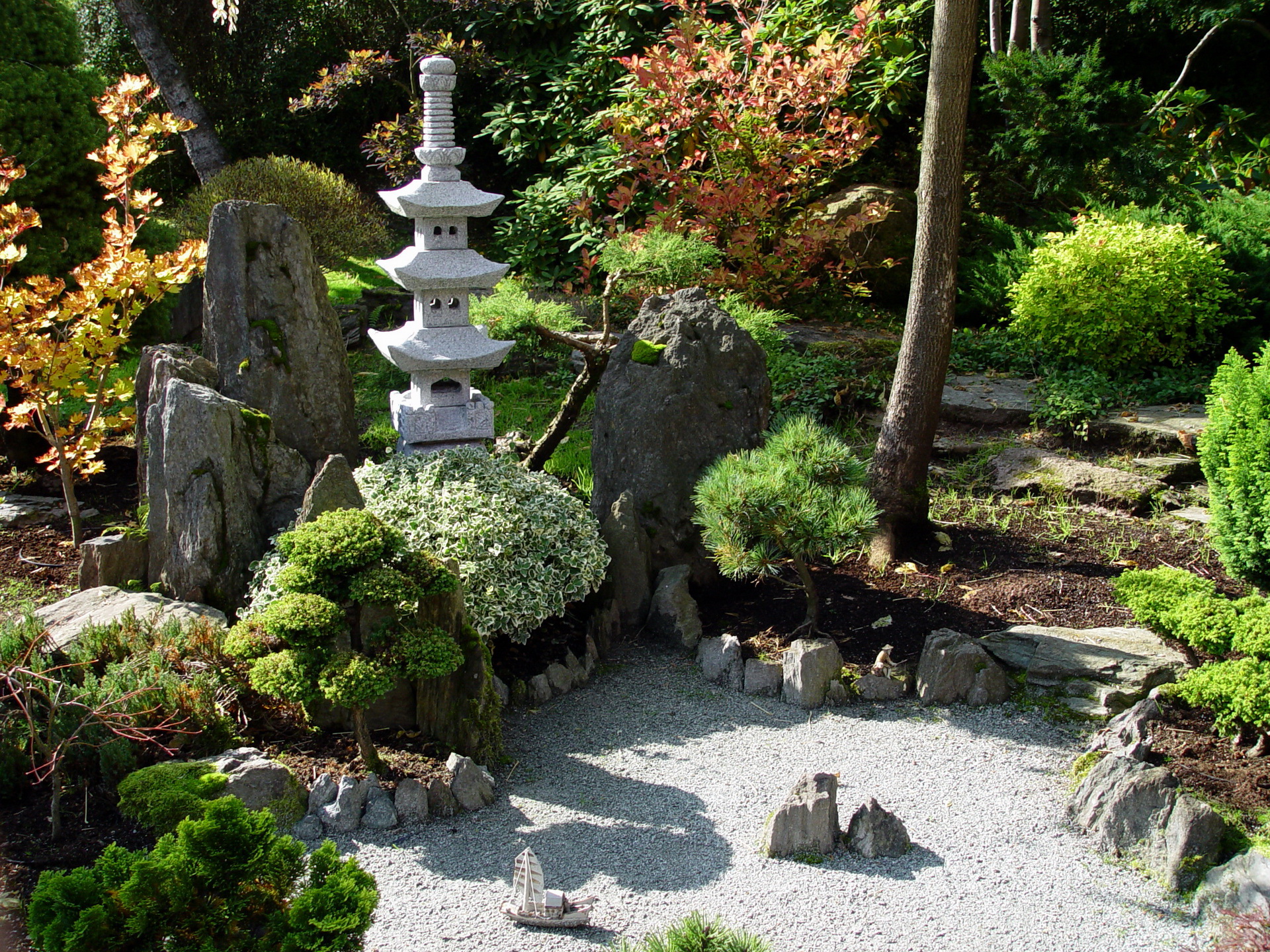 сад в японском стиле своими руками фото