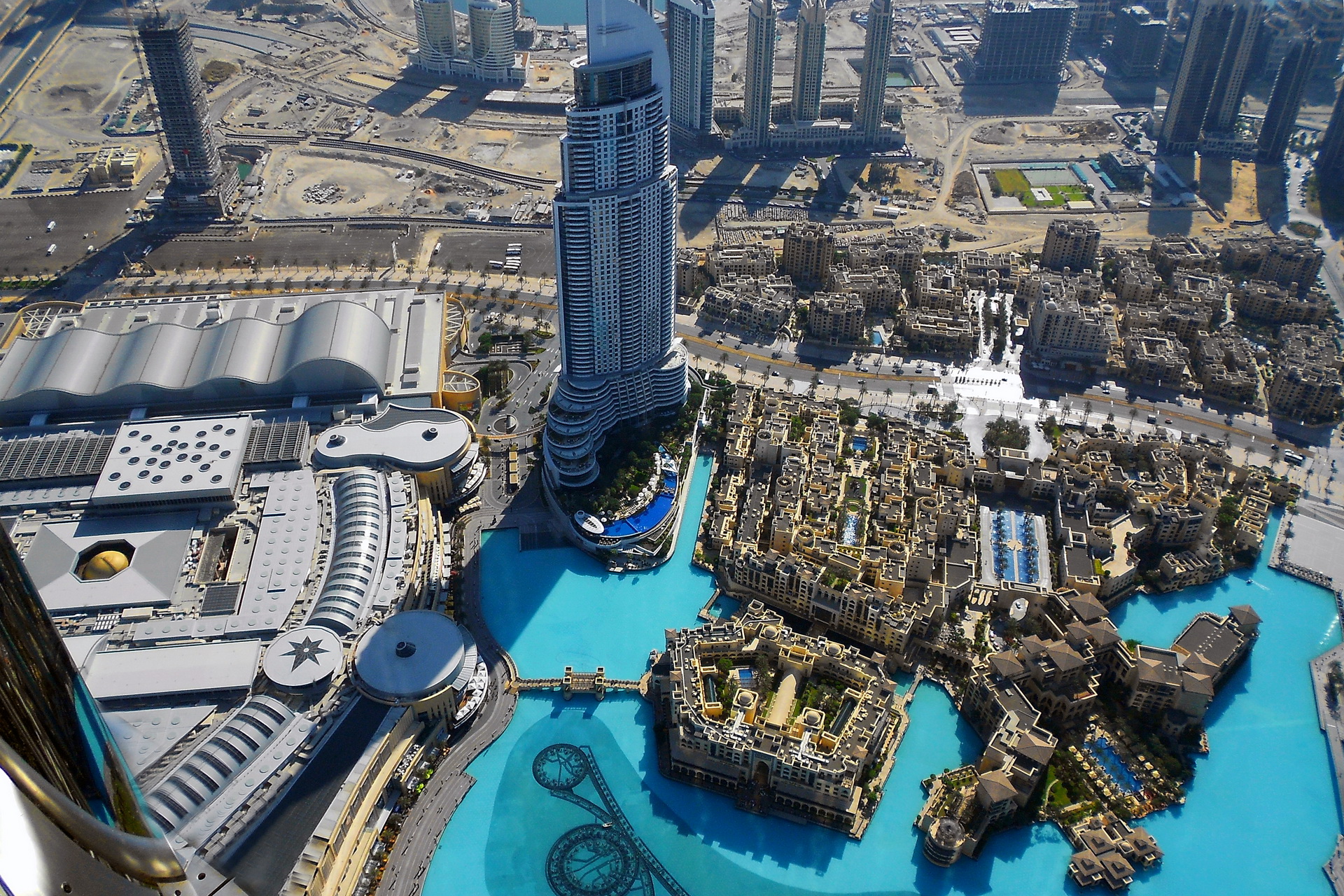 Бурдж Халифа Объединенные Арабские Эмираты страны архитектура загрузить