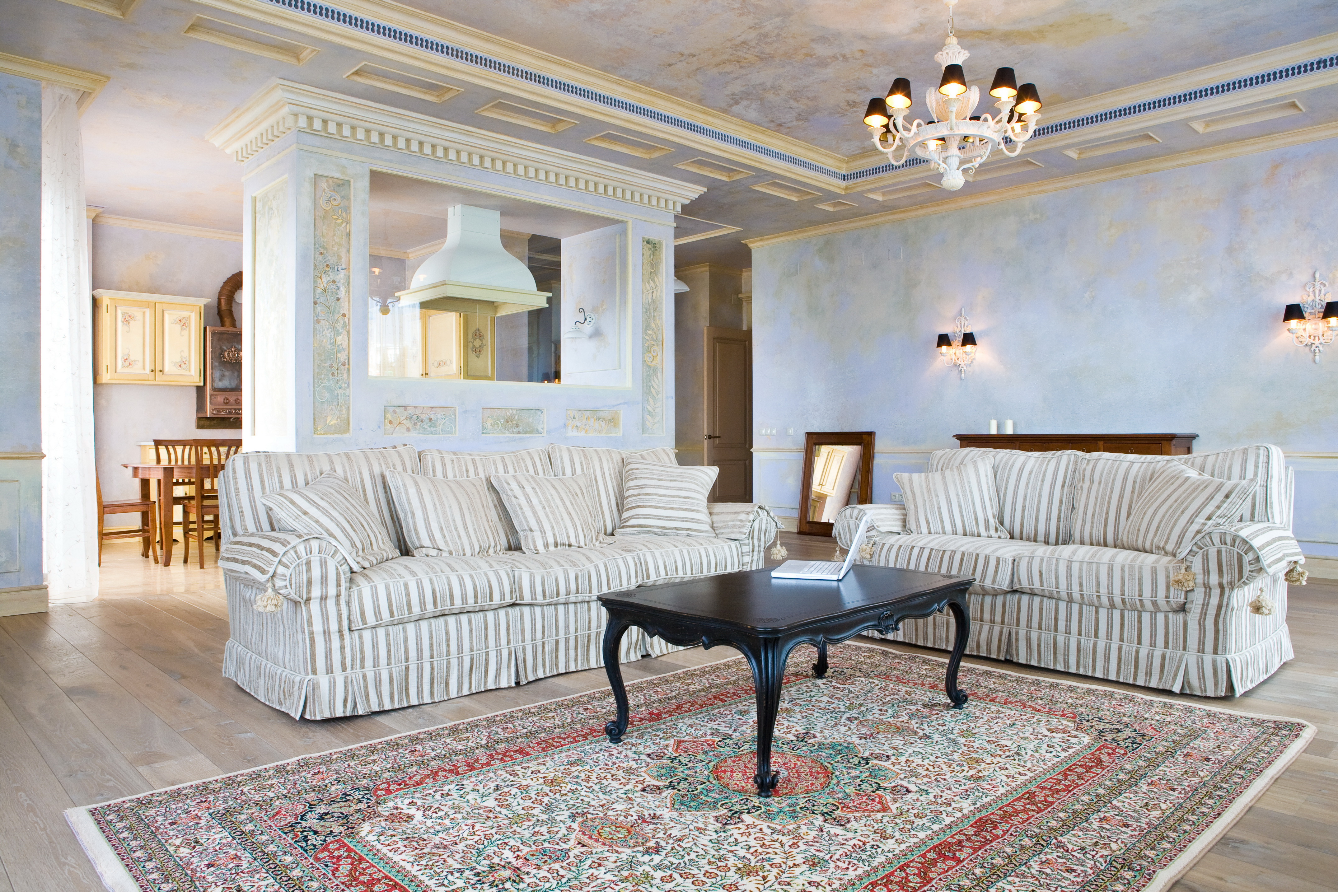 интерьер диваны люстра стол interior sofas chandelier table бесплатно
