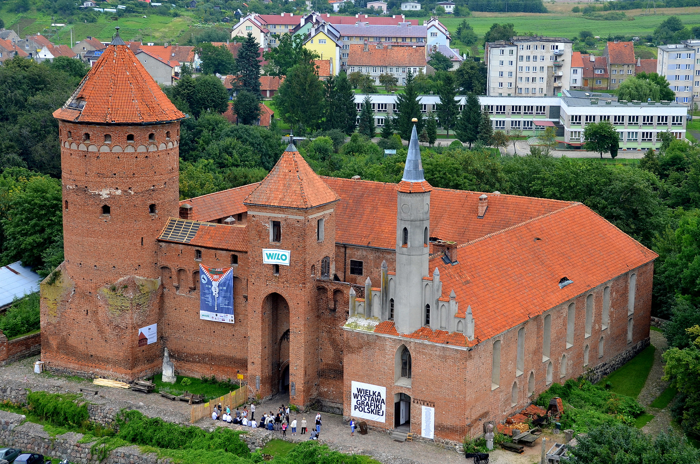 Польский город крепость