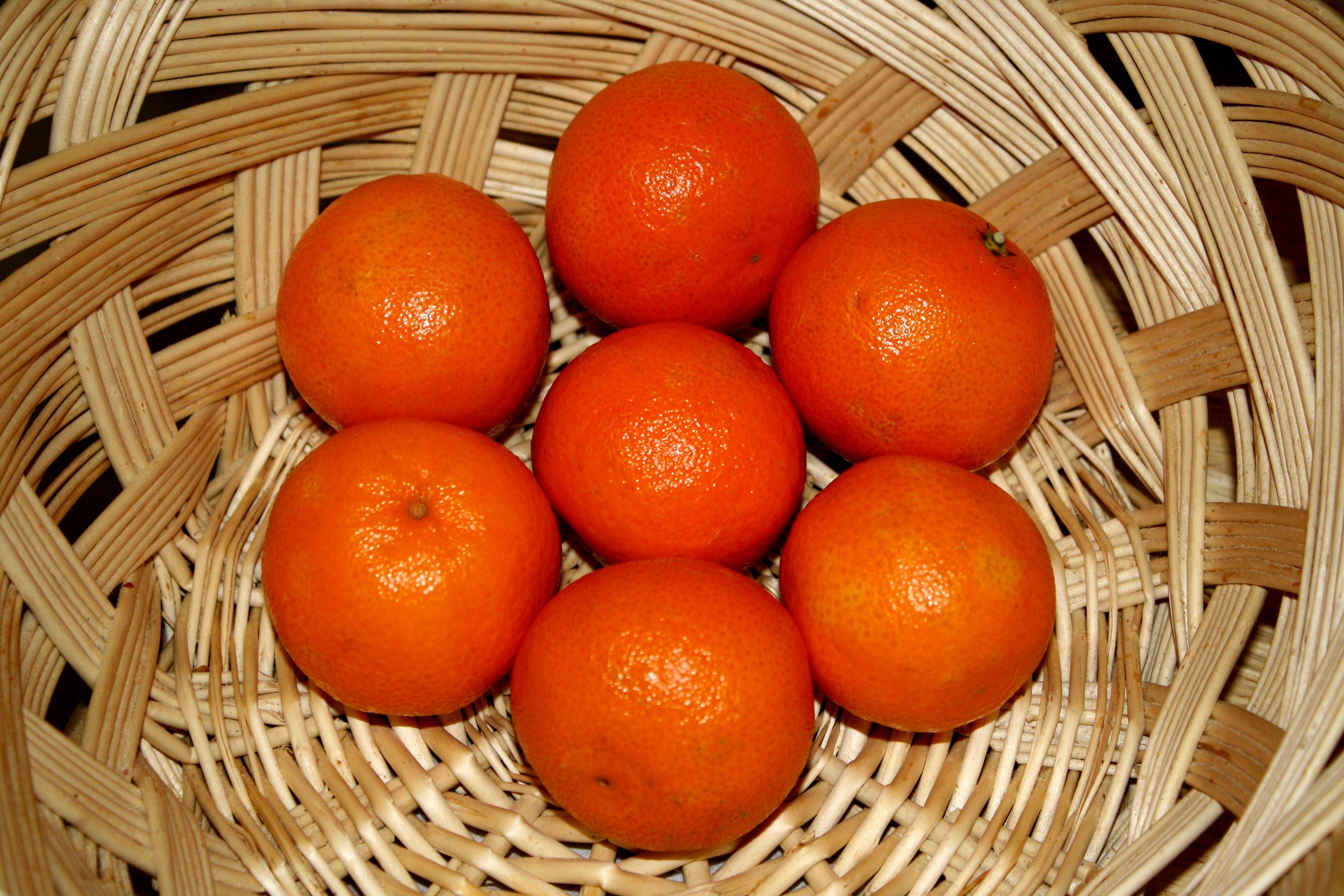 Апельсины на тарелке без смс