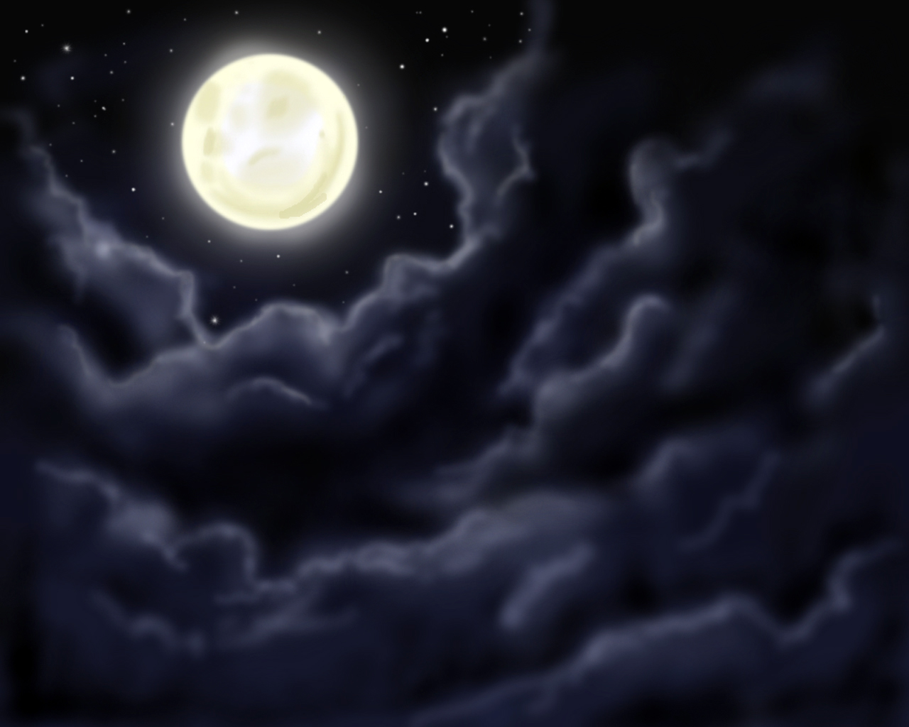 Картина небо луна. Ночное небо с луной арт. Нарисовать небо с луной. Нарисованное ночное небо с луной.