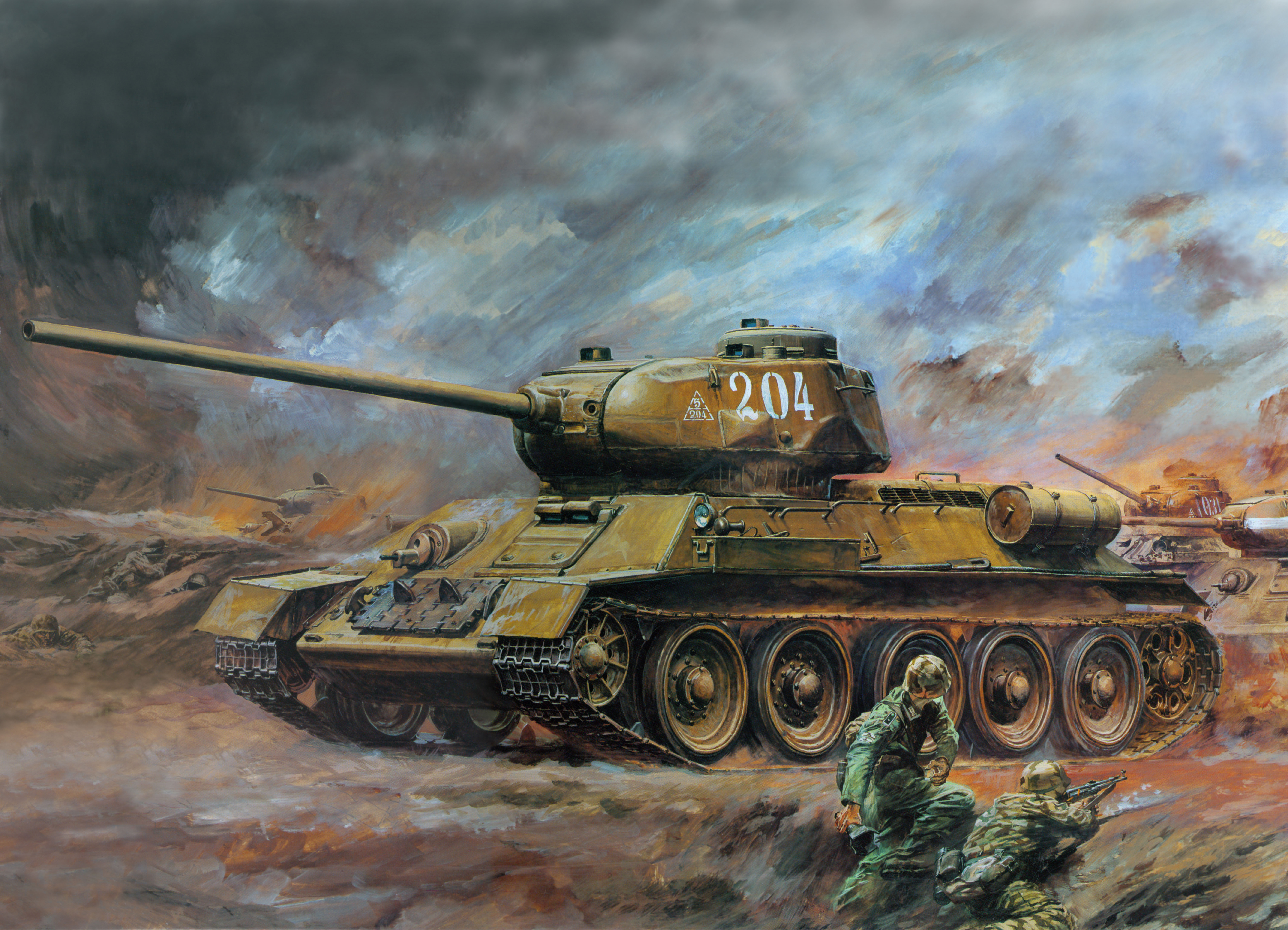 графика танки война Т-34 graphics tanks war T-34 бесплатно