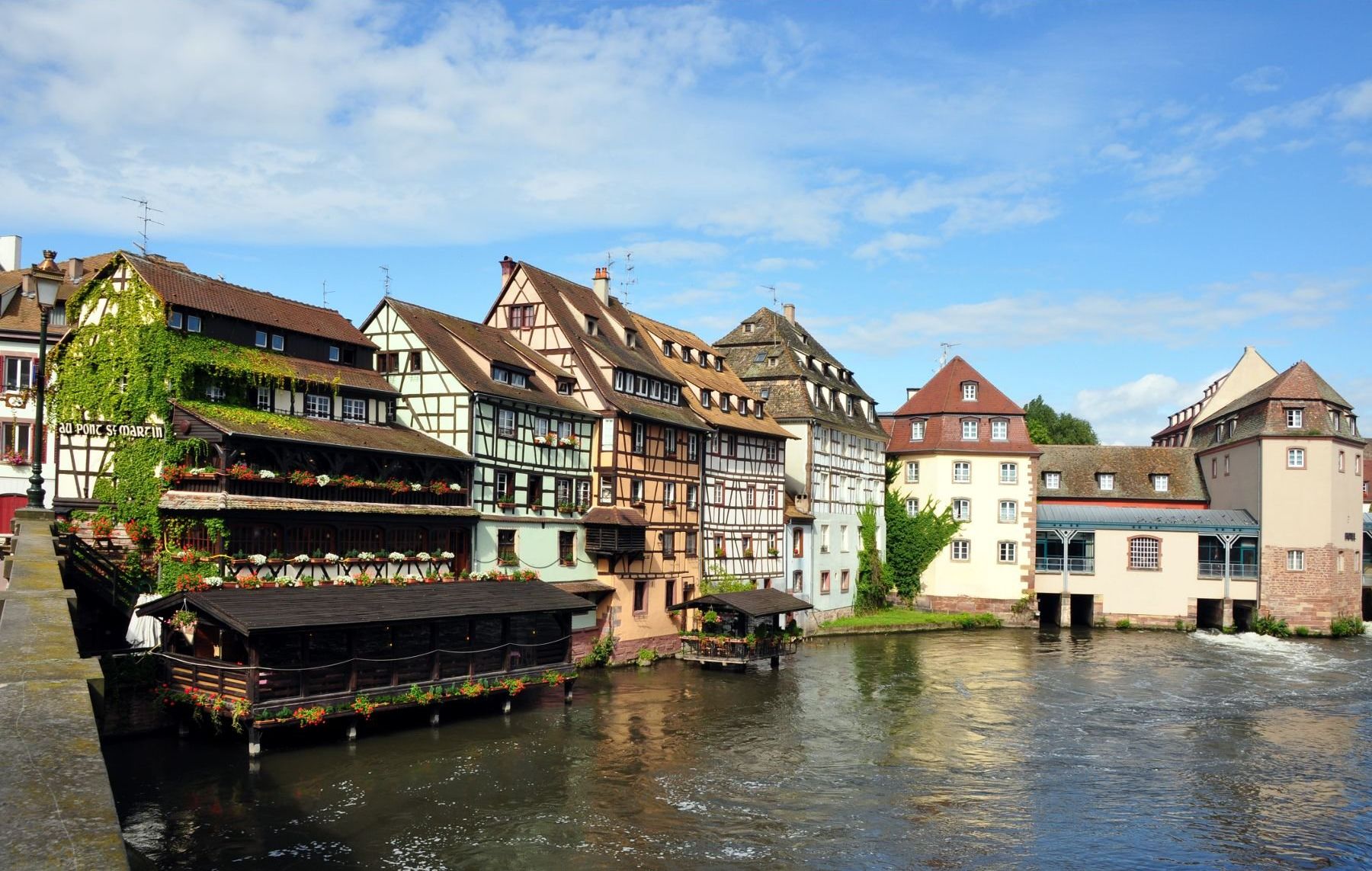 Petite France District, Strasbourg, Alsace, France скачать
