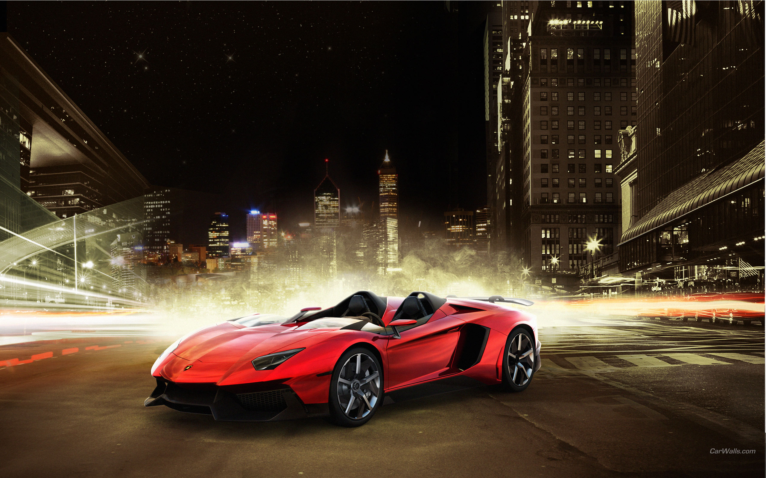 ламборгини огни город Lamborghini lights the city без смс