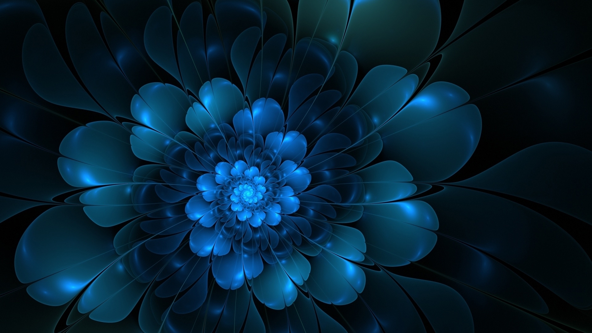 графика цветы абстракция 3D загрузить
