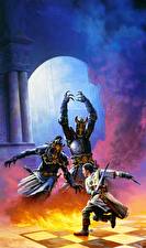 Обои Keith Parkinson Воители Броне Драка