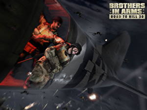 Фотография Brothers in Arms Brothers in Arms: Road to Hill 30 Самолеты Солдат Игры