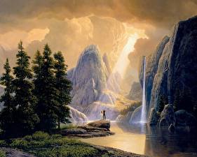 Обои для рабочего стола Кит Паркинсон Фэнтези