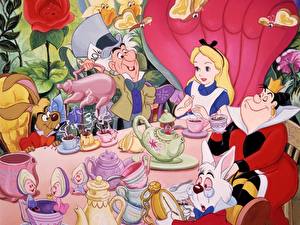 Картинка Disney Алиса в стране чудес - Мультики Мультфильмы