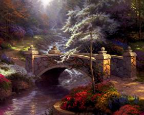 Картинки Живопись Thomas Kinkade