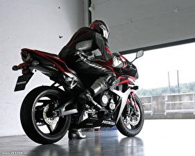 Картинки Спортбайк Хонда мотоцикл
