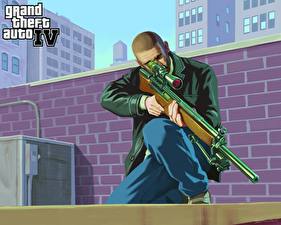Обои Grand Theft Auto ГТА 4 Игры
