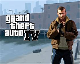 Обои для рабочего стола Grand Theft Auto GTA 4 компьютерная игра