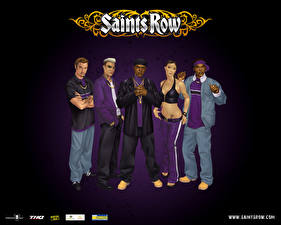 Обои для рабочего стола Saints Row Saints Row 1 компьютерная игра