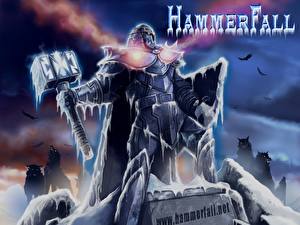 Обои для рабочего стола HammerFall Музыка