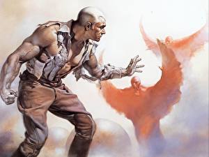 Картинка Boris Valedjo Воины Фантастика