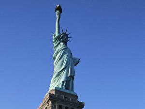 Фотографии США Статуя свободы