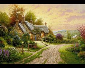 Фото Картина Thomas Kinkade