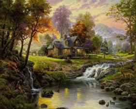 Картинка Живопись Thomas Kinkade