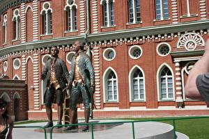 Обои Москва Скульптура Музей-усадьба Царицыно
