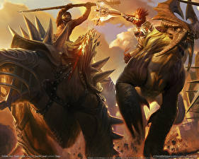 Обои Golden Axe: Beast Rider Игры