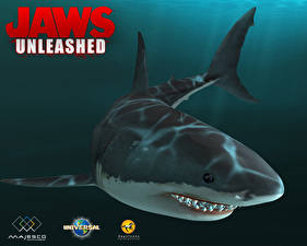 Обои для рабочего стола Jaws Unleashed Игры