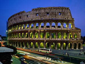 Фото Известные строения Италия Колизей Рим