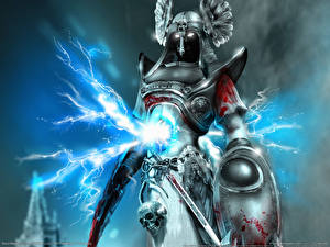 Обои для рабочего стола Blood Magic Игры