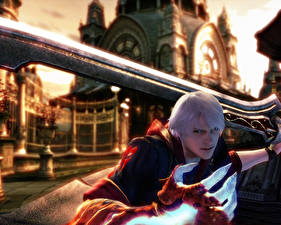 Картинки Devil May Cry Devil May Cry 4 Данте