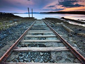 Фотография Железные дороги Рельсах