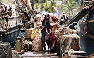 Обои для рабочего стола Пираты Карибского моря Пираты Карибского моря 2 - Сундук мертвеца Фильмы