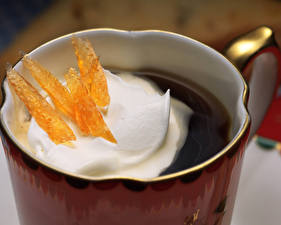 Картинки Напиток Кофе Еда