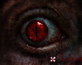 Фотографии Resident Evil Глаза