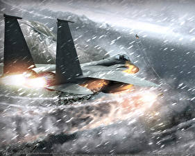 Картинки Tom Clancy HAWX компьютерная игра