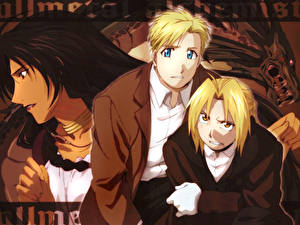 Обои для рабочего стола Full Metal Alchemist Аниме