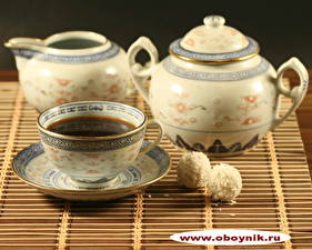 Фото Сервировка Напитки Чай