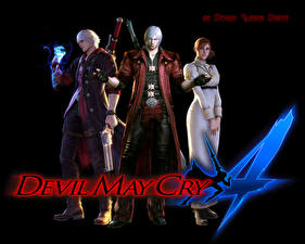 Картинка Devil May Cry Devil May Cry 4 Данте компьютерная игра
