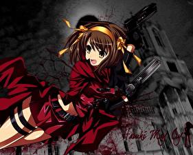 Обои The Melancholy of Haruhi Suzumiya