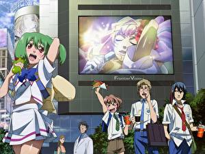Обои Macross Frontier