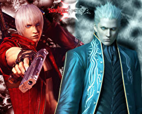 Обои Devil May Cry Devil May Cry 3 Данте компьютерная игра